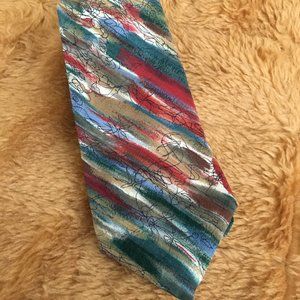 VTG J Garcia Multi-colored Silk Tie